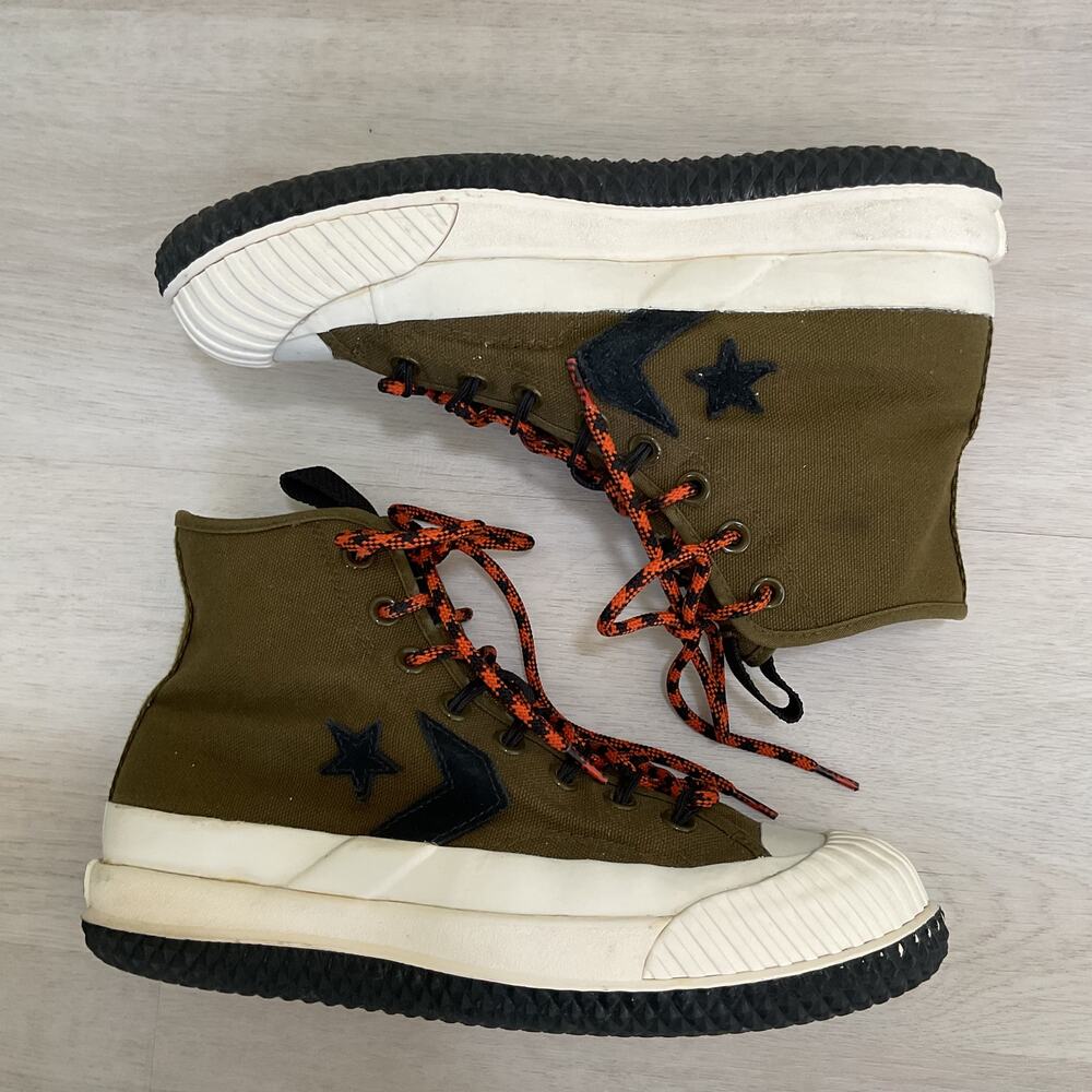 Converse Bosey MC High Top Water Repellent Olive Mens size 7 - Picture 7 of 12